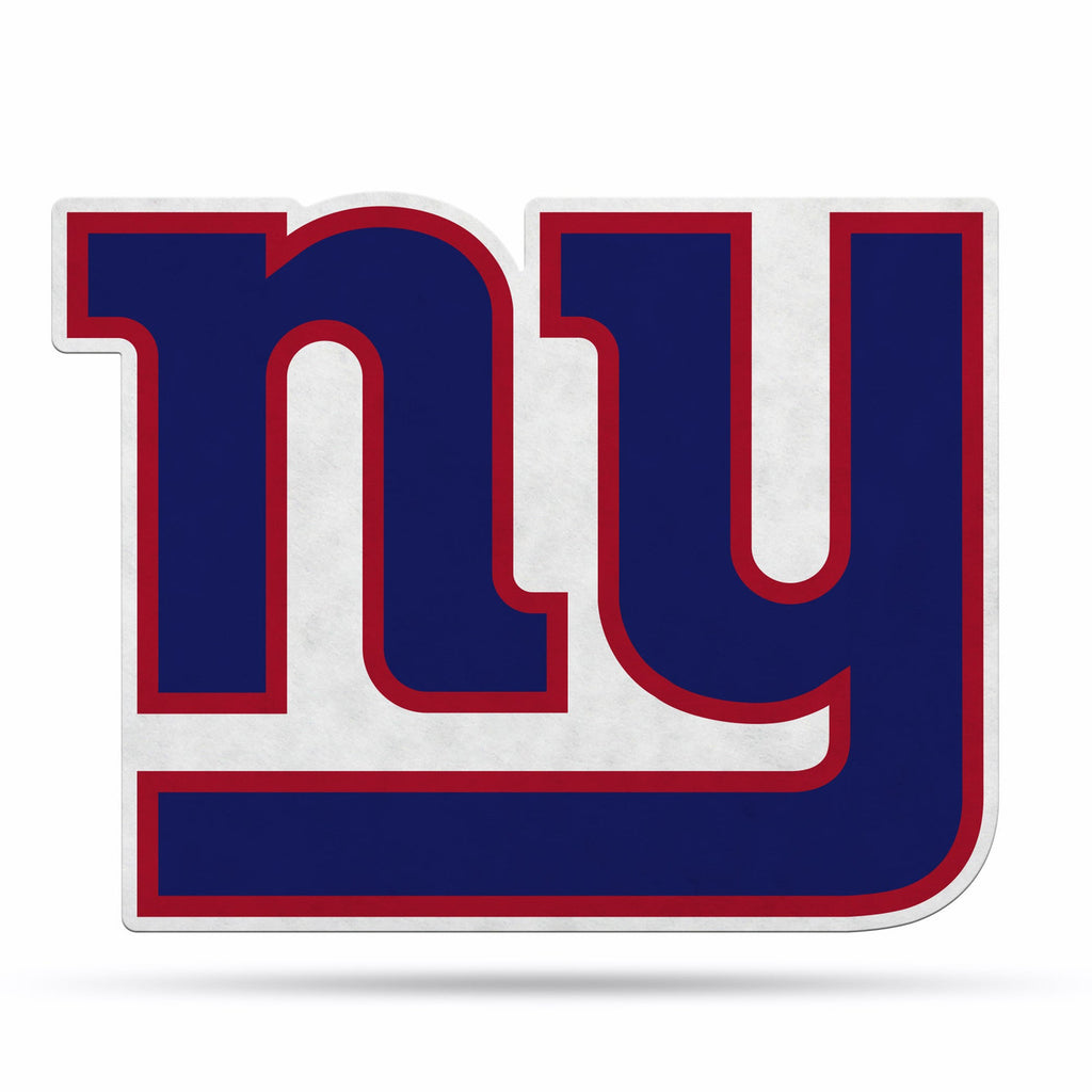 New York Giants Pennant Shape Cut Logo Design - Rico Industries