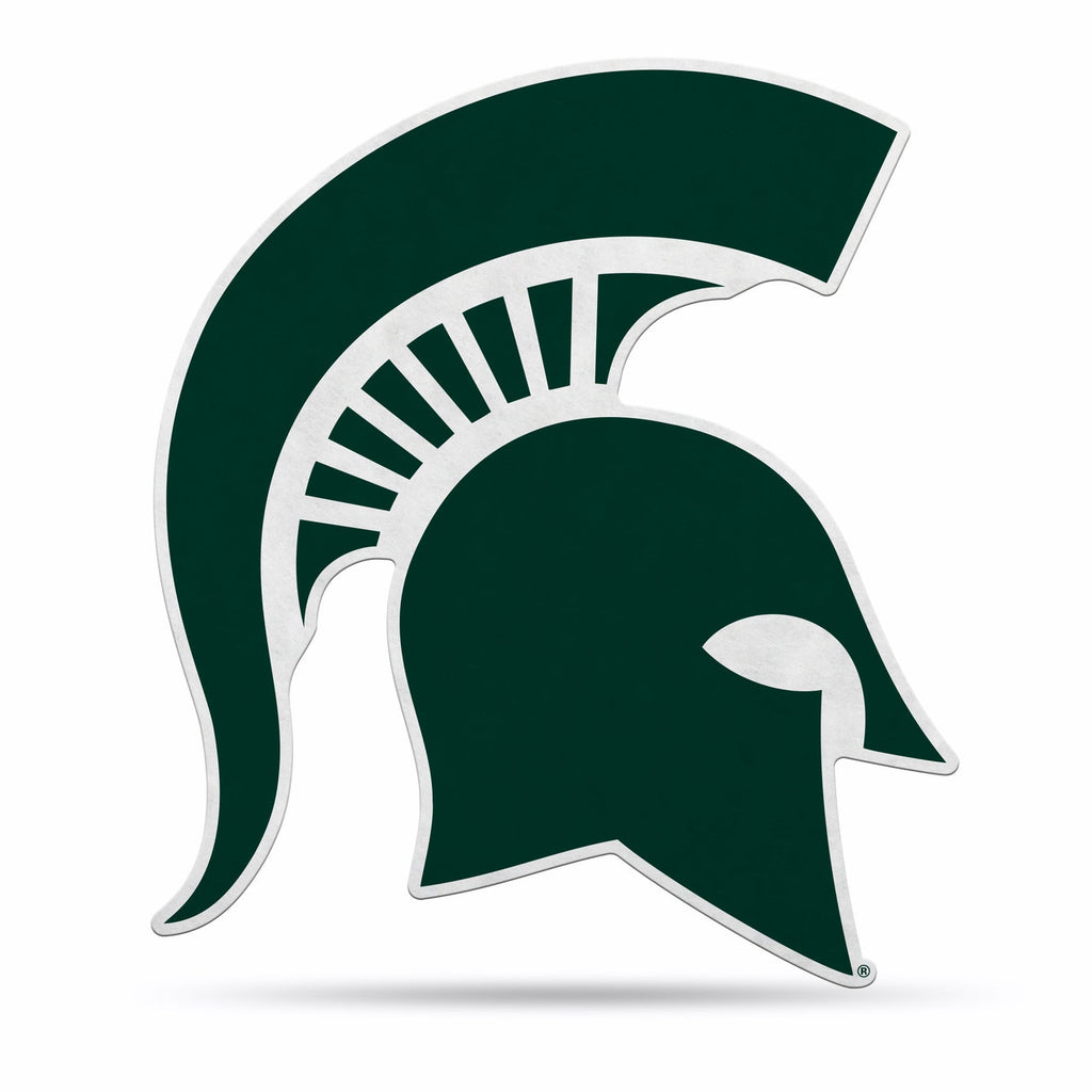 Michigan State Spartans Pennant Shape Cut Logo Design - Rico Industries