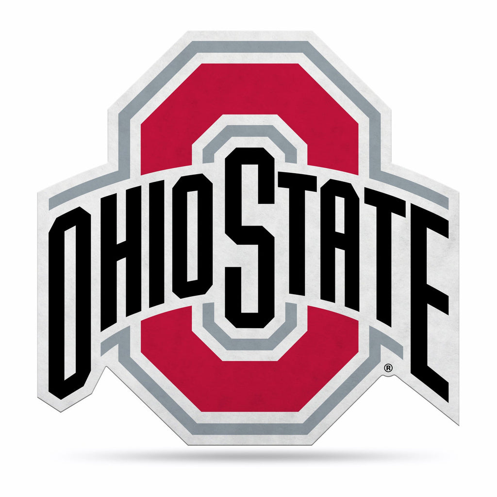 Ohio State Buckeyes Pennant Shape Cut Logo Design - Rico Industries