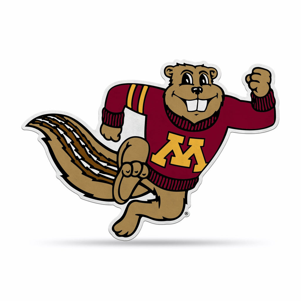 Minnesota Golden Gophers Pennant Shape Cut Mascot Design - Rico Industries