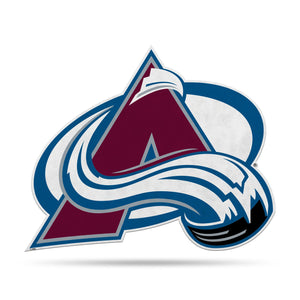 Colorado Avalanche Pennant Shape Cut Logo Design - Rico Industries