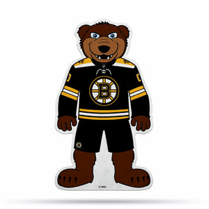 Boston Bruins Pennant Shape Cut Mascot Design - Rico Industries