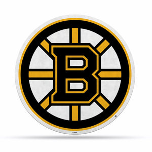 Boston Bruins Pennant Shape Cut Logo Design - Rico Industries