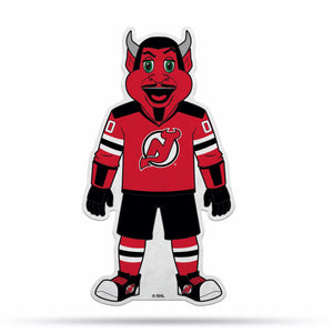 New Jersey Devils Pennant Shape Cut Mascot Design Special Order - Rico Industries