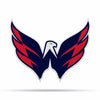 Washington Capitals Pennant Shape Cut Logo Design - Rico Industries