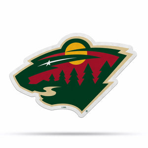Minnesota Wild Pennant Shape Cut Logo Design - Rico Industries