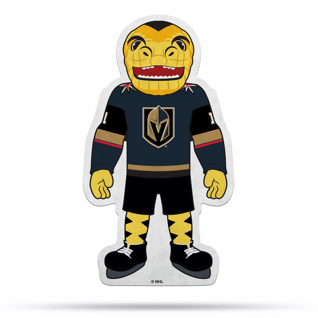 Vegas Golden Knights Pennant Shape Cut Mascot Design - Rico Industries