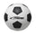 Sportime 1599281 No. 4 Soccer Ball  Black & White