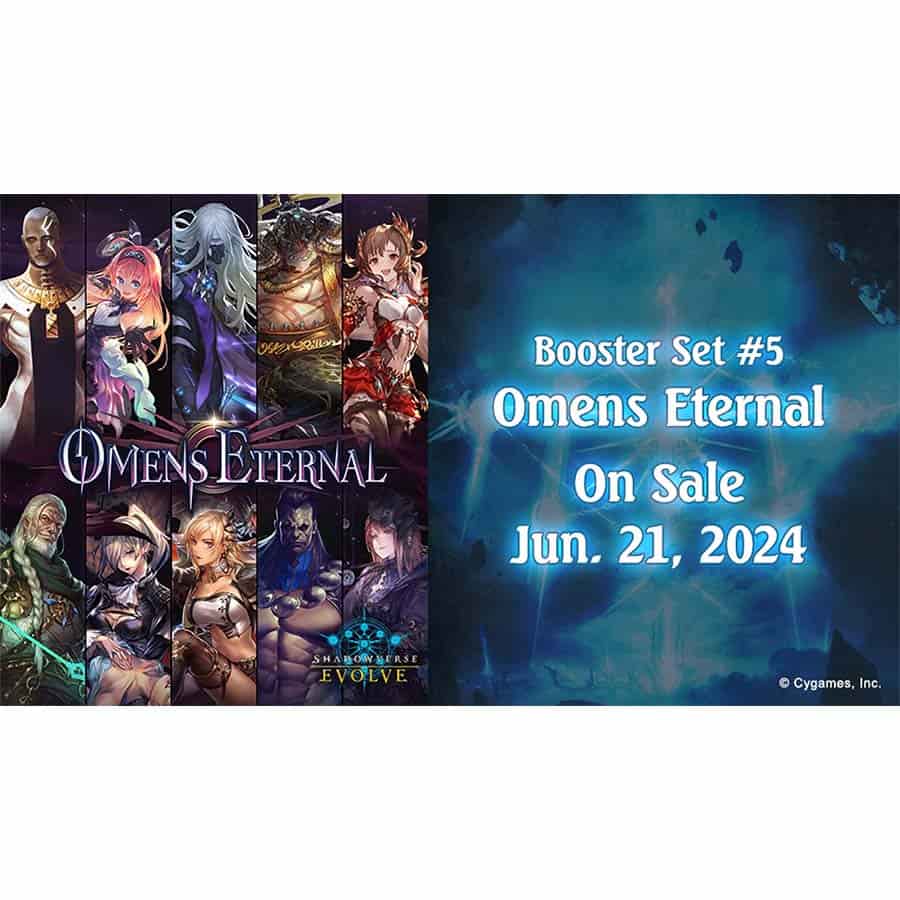 Bushiroad Se-Asia Pte Ltd -  Shadowverse Evolve: Booster Set 05: Omens Eternal (16Ct)