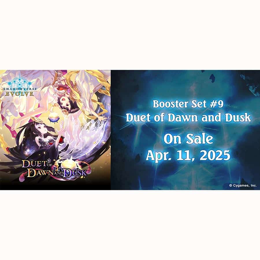 Bushiroad Se-Asia Pte Ltd -  Shadowverse Evolve: Booster Set 09: Duet Of Dawn And Dusk (12Ct)