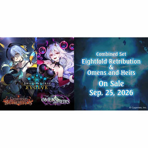 Bushiroad Se-Asia Pte Ltd -  Shadowverse Evolve: Combined Set: Eightfold Retribution And Omens And Heirs (12Ct) Pre-Order
