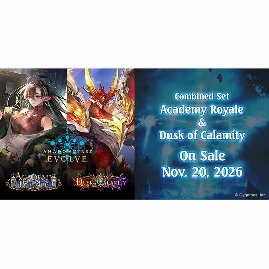 Bushiroad Se-Asia Pte Ltd -  Shadowverse Evolve: Combined Set: Academy Royale And Dusk Of Calamity (12Ct) Pre-Order