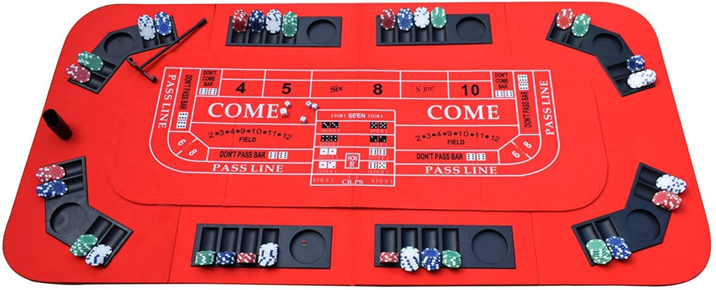 Blue Wave BG5006 No Limit 3 in 1 Portable Casino Table Top