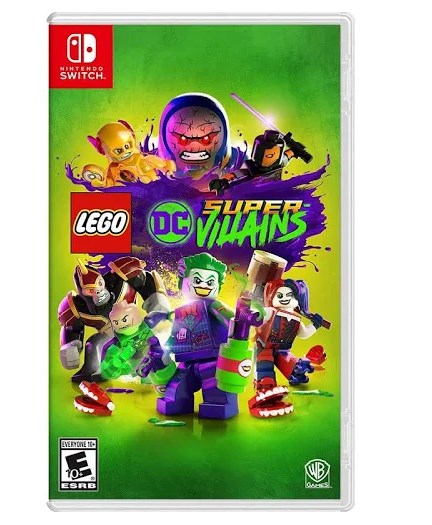 Warner Brothers 1000709804 Lego DC Super-Villains Switch Game