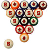 SYRACUSE STANDARD COLOR NUMBERED BILLIARD BALL SET STANDARD COLOR BILLIARD BALL SET - SYRBBSSTD