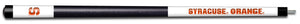 SYRACUSE ENGRAVED BILLIARD CUE WHITE / ORANGE - SYRBCE101