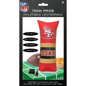 San Francisco 49ers Inflatable Centerpiece - Sporticulture