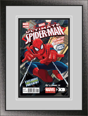 Single Comic Book Frame with Classic Moulding