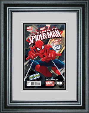 Single Comic Book Frame with Premium Moulding