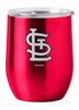 St. Louis Cardinals Travel Tumbler 16oz Stainless Steel Curved - Logo Brands