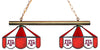 TEXAS A&M 2-LIGHT GAME TABLE LIGHT - TAM-280GLN