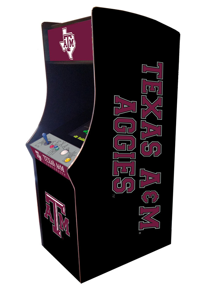 TEXAS A&M ARCADE UPRIGHT GAME BLACK - TAMAGU100