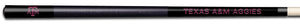 TEXAS A&M COLOR ENGRAVED BILLIARD CUE MAROON / BLACK - TAMBCE914