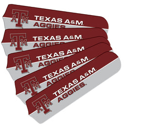 TEXAS A&M FAN BLADE SET MAROON/GRAY - TAMFBL100-42