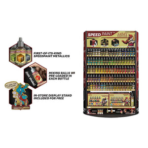 The Army Painter -  Speedpaints - Warpaints Speedpaint Rack (4 Boxes)