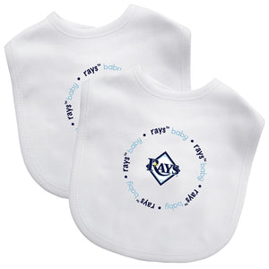 Tampa Bay Rays Baby Bib 2 Pack - Masterpieces Puzzle Company