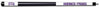 TCU ENGRAVED BILLIARD CUE WHITE / PURPLE - TCUBCE101