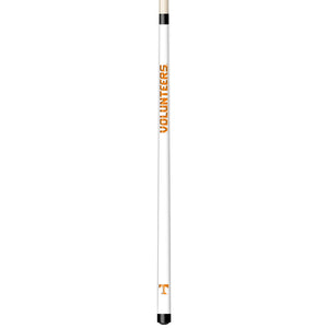 TENNESSEE ENGRAVED BILLIARD CUE WHITE / ORANGE - TENBCE101-JR