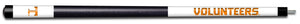 TENNESSEE ENGRAVED BILLIARD CUE WHITE / ORANGE - TENBCE101