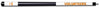 TENNESSEE ENGRAVED BILLIARD CUE WHITE / ORANGE - TENBCE101