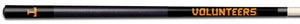 TENNESSEE COLOR ENGRAVED BILLIARD CUE ORANGE / BLACK - TENBCE914