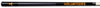 TENNESSEE COLOR ENGRAVED BILLIARD CUE ORANGE / BLACK - TENBCE914