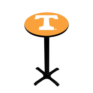 TENNESSEE PEDESTAL PUB TABLE ORANGE - TENPTB121