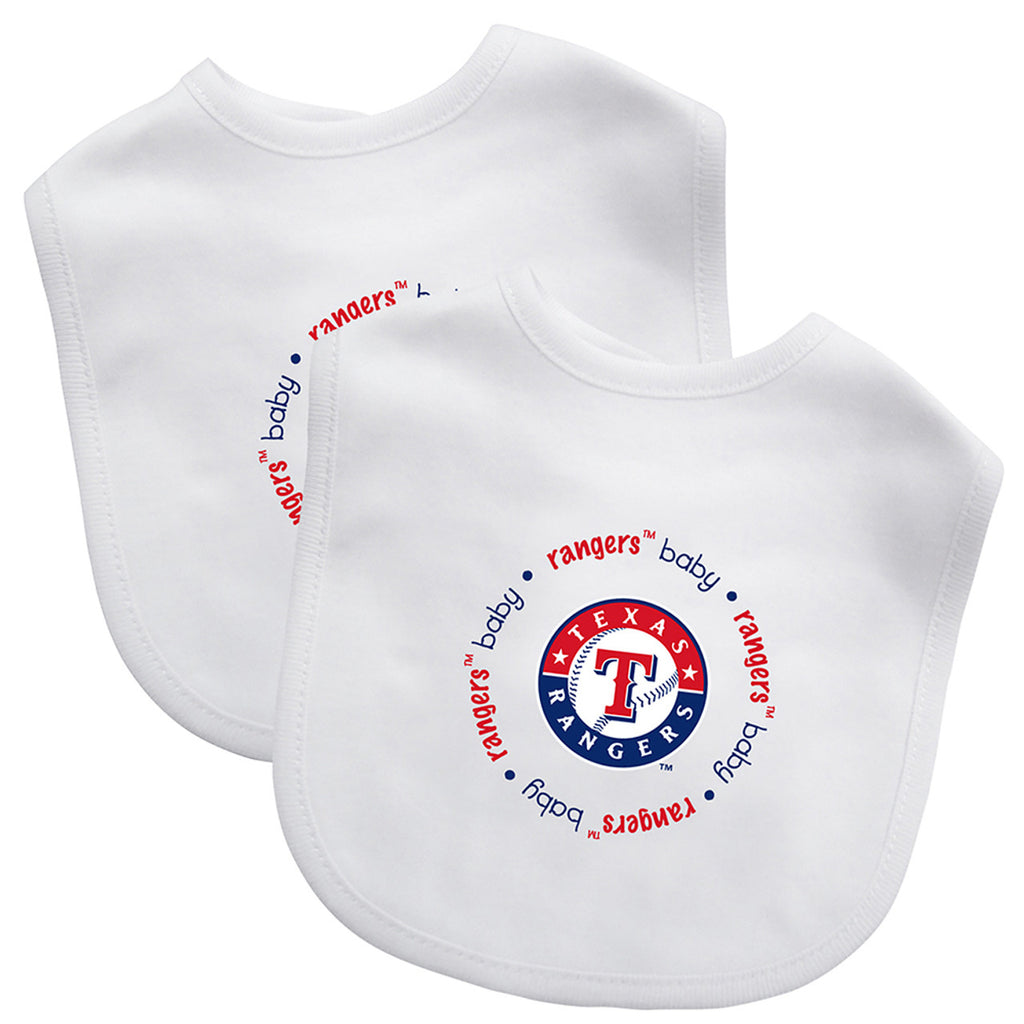 Texas Rangers Baby Bib 2 Pack - Masterpieces Puzzle Company