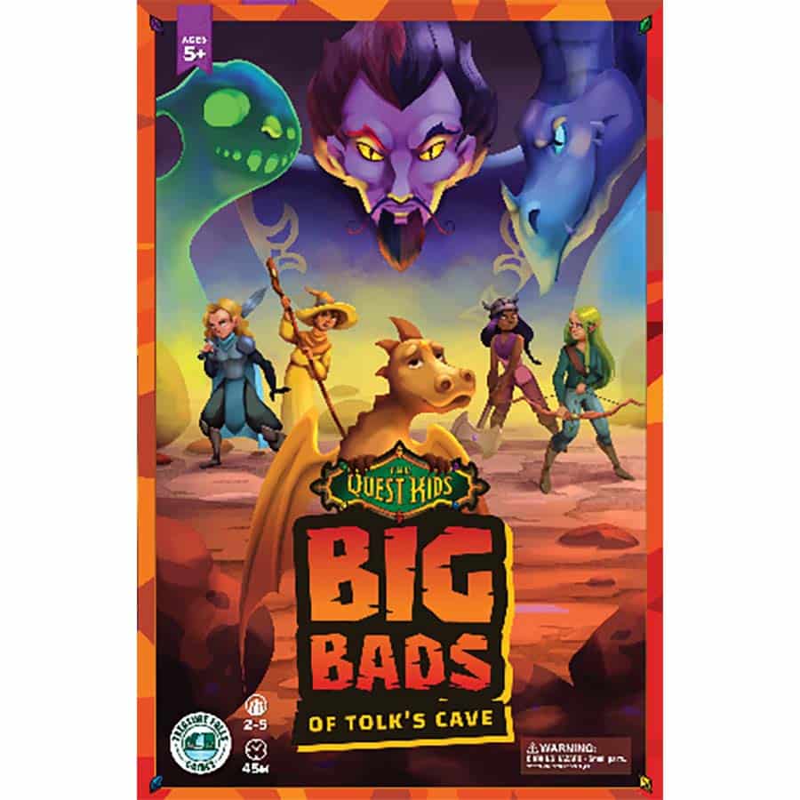 Treasure Falls Games -  The Quest Kids: Big Bads Of Tolk's Cave Pre-Order