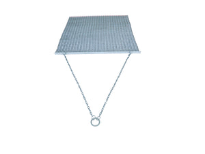 Yard Tuff YTF-44TBDM 4 x 4 ft. Drag Mat - Silver