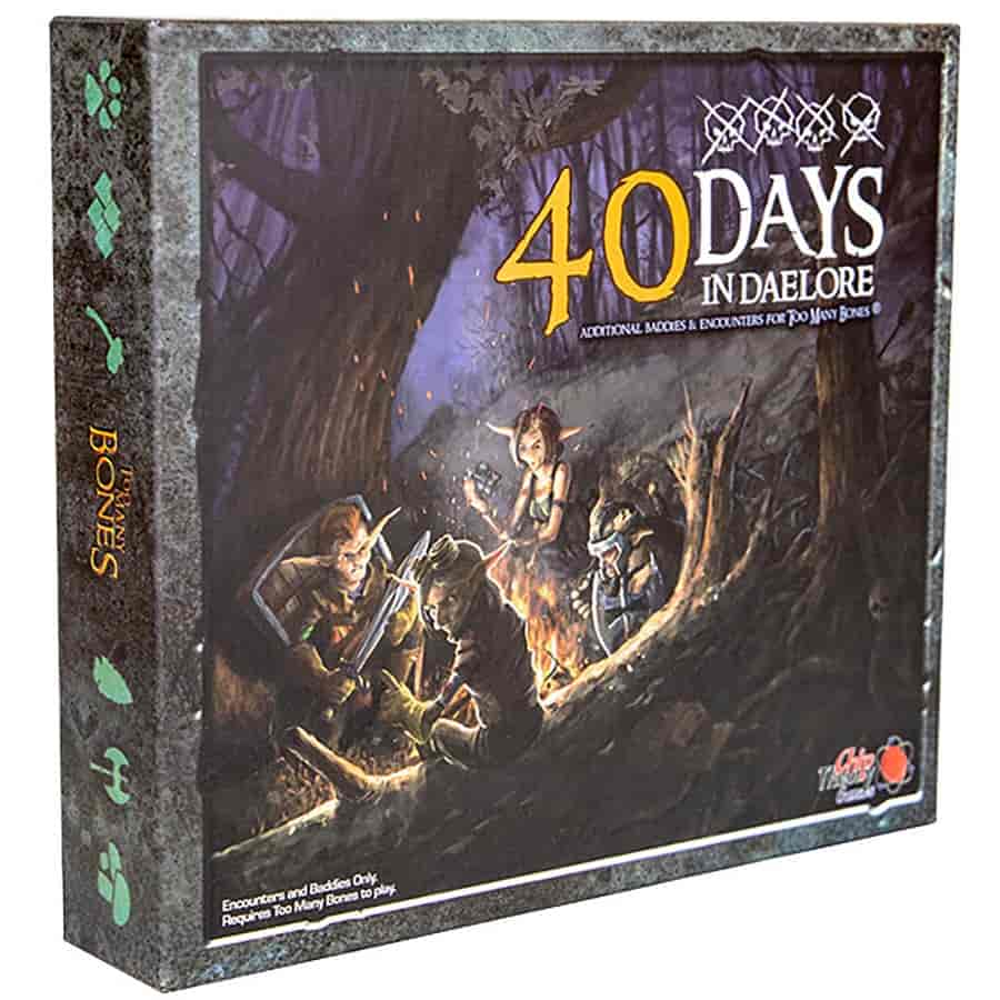 Chip Theory Games -  Too Many Bones: 40 Days In Daelore Expansion