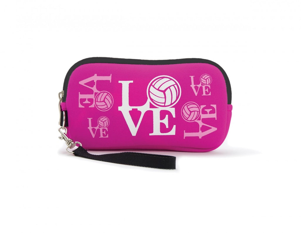 Tandem Sport TSVBALLCLUTCH 7 x 4 in. Volleyball Clutch Pouch