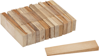Action TPWS25 Hardwood Shims  - Set of 25 Table Parts and Repair