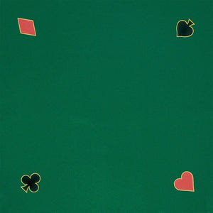 Trademark Global 10-LRB04 Green Playing Felt  40 x 40 in.