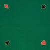 Trademark Global 10-LRB04 Green Playing Felt  40 x 40 in.