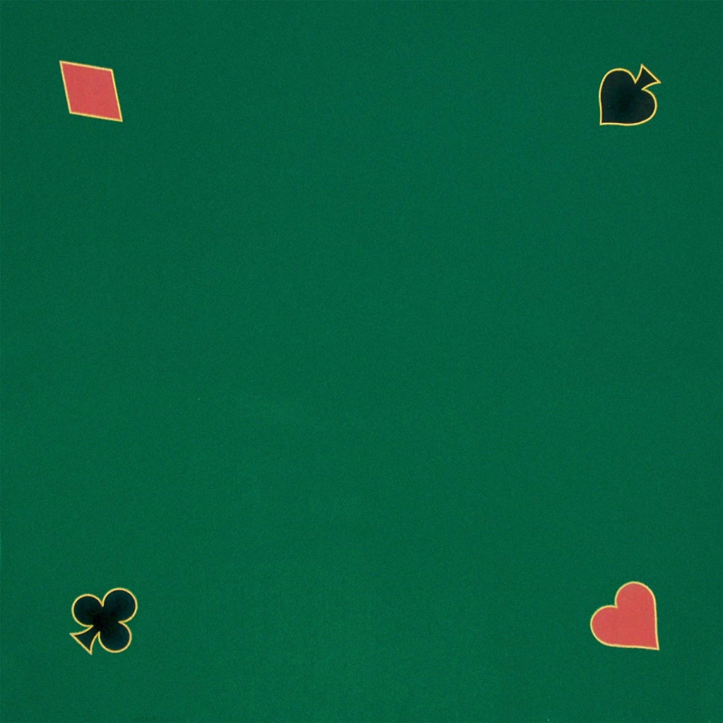 Trademark Global 10-LRB04 Green Playing Felt  40 x 40 in.