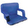 Wakeman 75-CMP1093 Wide Stadium Seat Chair Bleacher Cushion - Blue