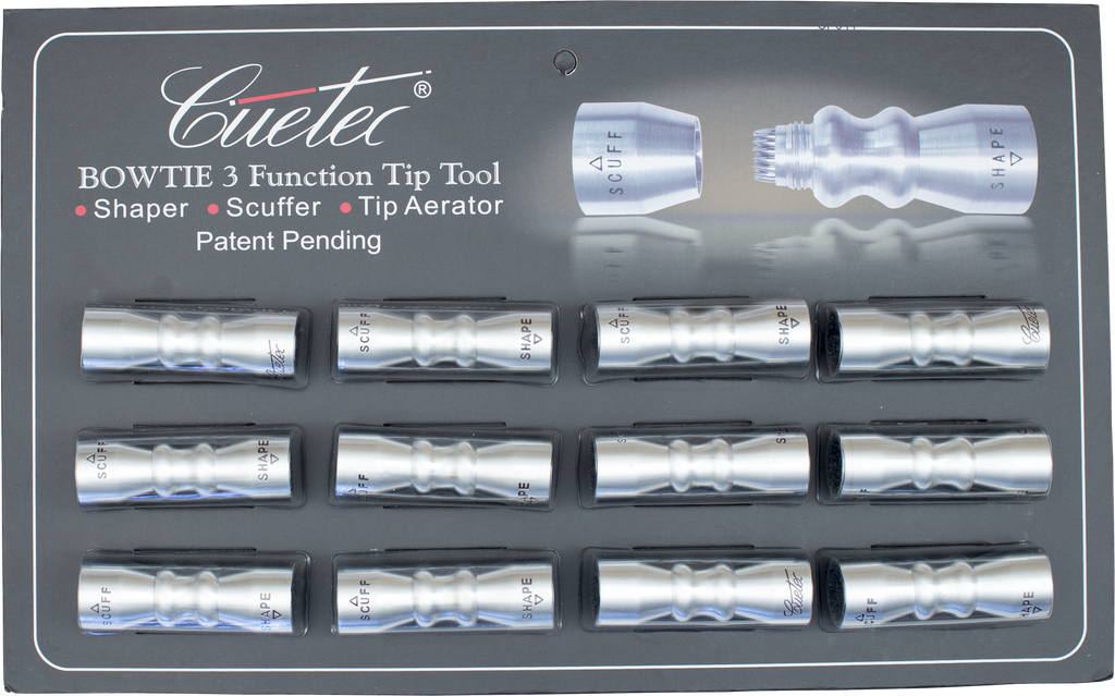 Cuetec TTBOW Bowtie Tip Tool Tip Tools