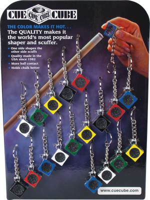 Cue TTCCCOL18 Cube Colors Tip Tools