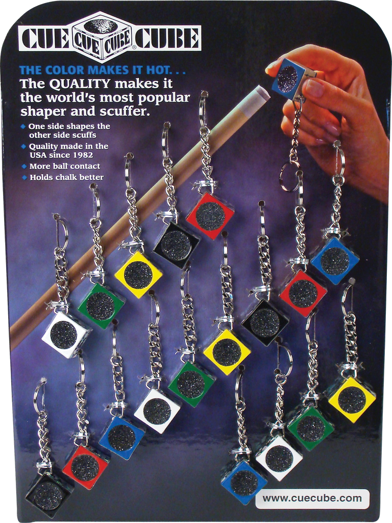 Cue TTCCCOL18 Cube Colors Tip Tools